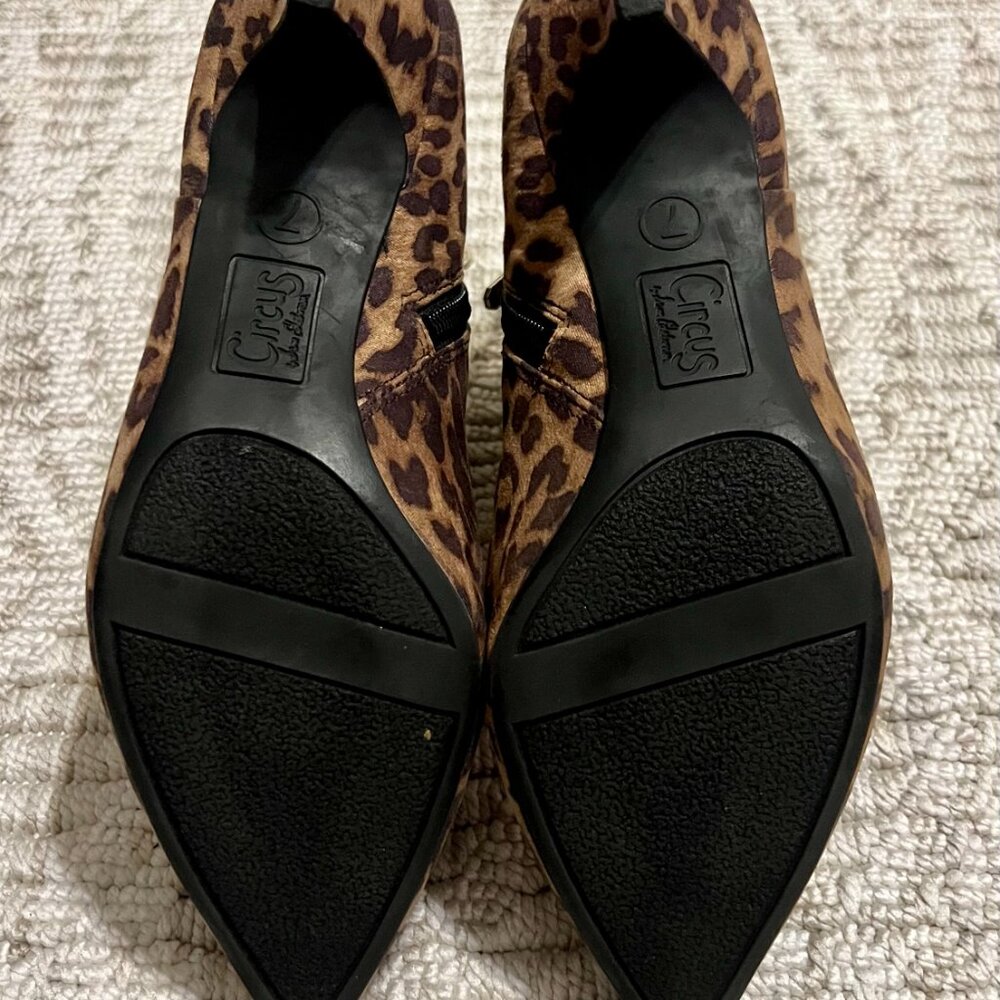 Circus by Sam Edelman Kirby Leopard Booties - Picture 3 of 3